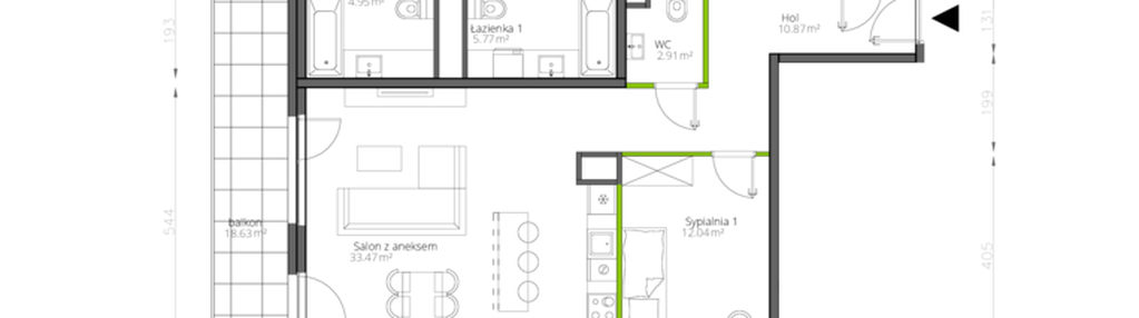 Mieszkanie w inwestycji: Aleje Praskie