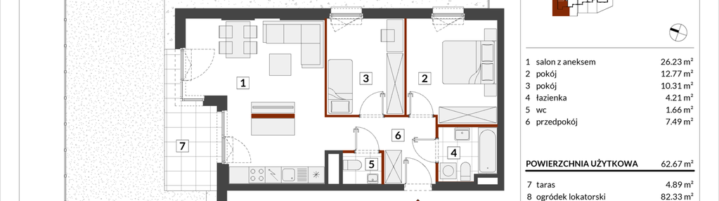 Mieszkanie w inwestycji: Warszawski Świt etap XII