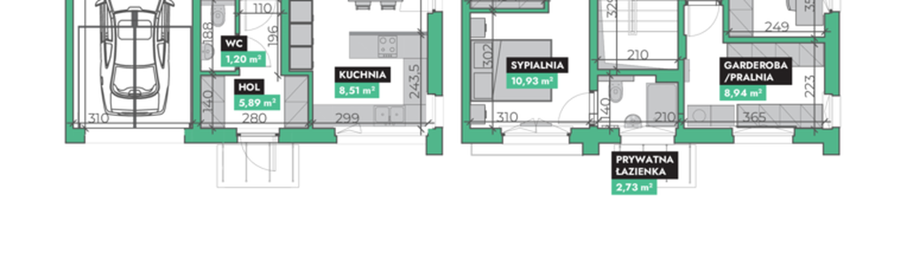 Dom w inwestycji: Błękitny Wawer etap II