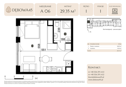 Mieszkanie w inwestycji: Dębowa 45