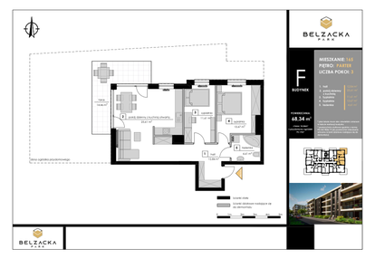 Mieszkanie w inwestycji: Belzacka Park etap III