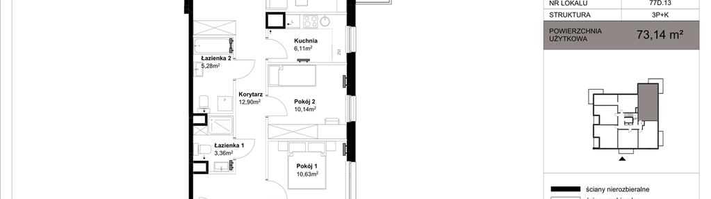 Mieszkanie w inwestycji: Strzeszyńska 77