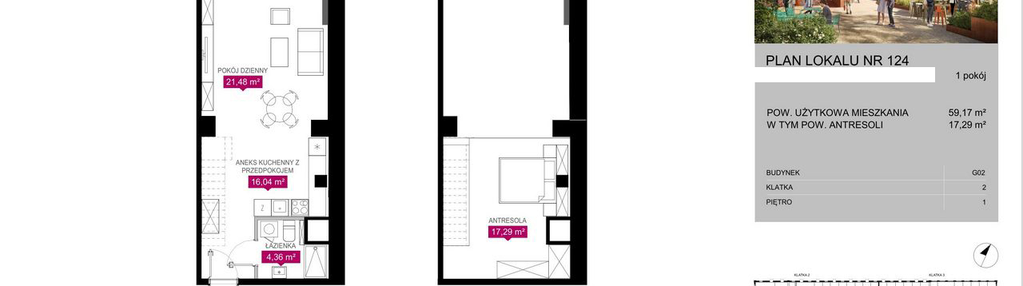 Mieszkanie w inwestycji: Fuzja Lofty