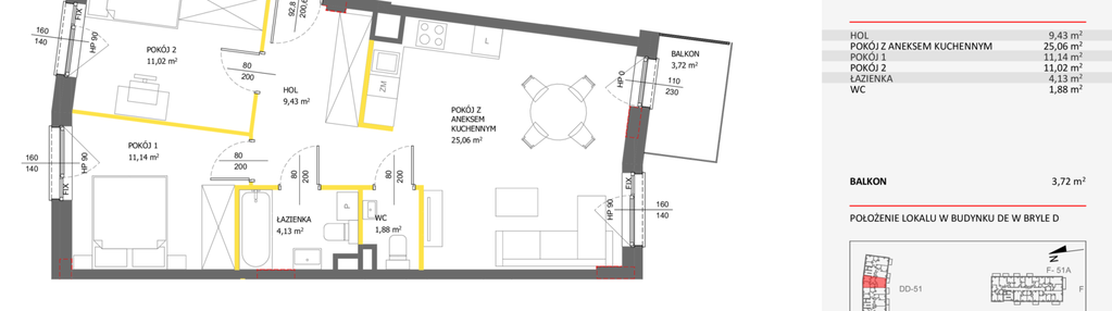 Mieszkanie w inwestycji: Piastova Osada