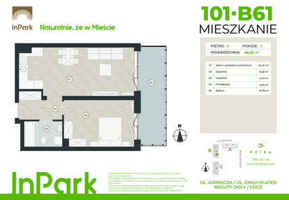 Mieszkanie w inwestycji: InPark