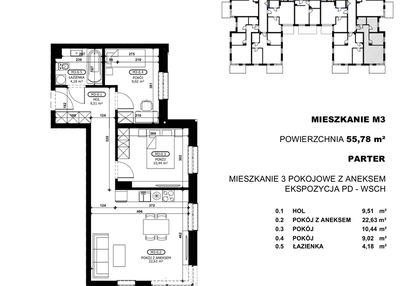 Mieszkanie w inwestycji: Stacja Łódź V – etap C2