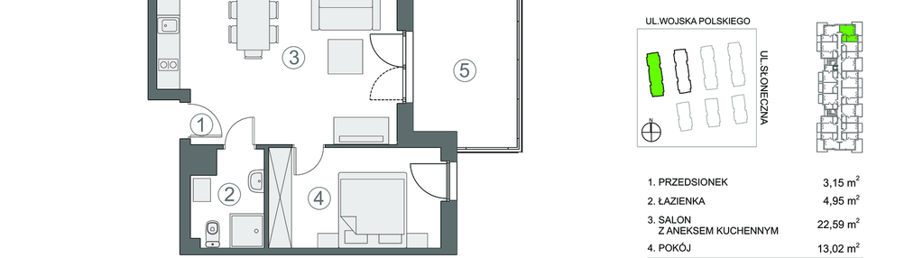 Mieszkanie w inwestycji: Baltic Park 2 Pogorzelica bud. 1 i 2