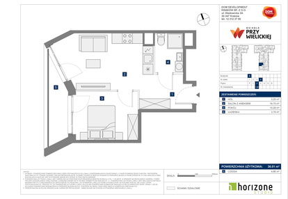 Mieszkanie w inwestycji: Osiedle przy Wielickiej etap 1.2