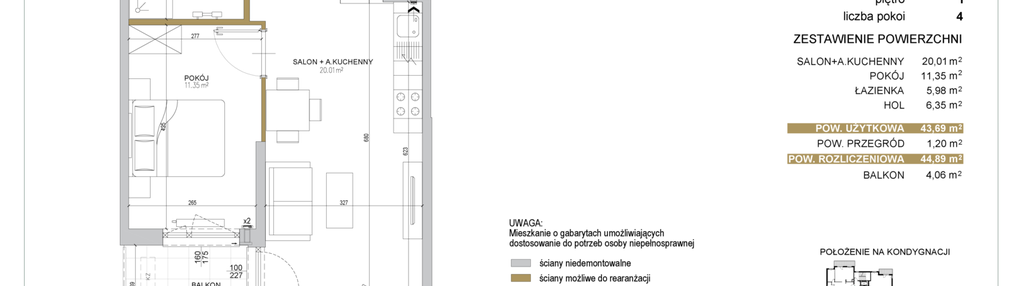 Mieszkanie w inwestycji: Hi Mokotów