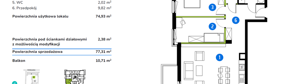 Mieszkanie w inwestycji: Osiedle Zdrój