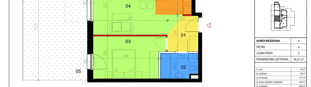 Mieszkanie w inwestycji: Apartamenty Nowy Marysin VII