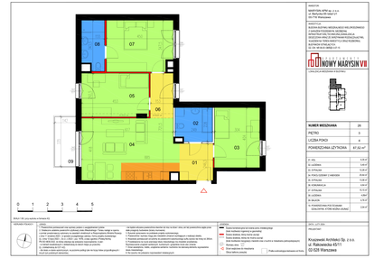 Mieszkanie w inwestycji: Apartamenty Nowy Marysin VII