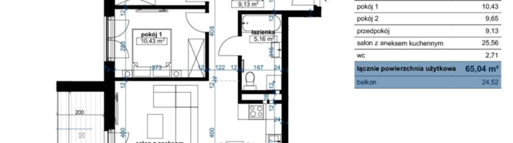 Mieszkanie w inwestycji: Wzgórze Poetów 2