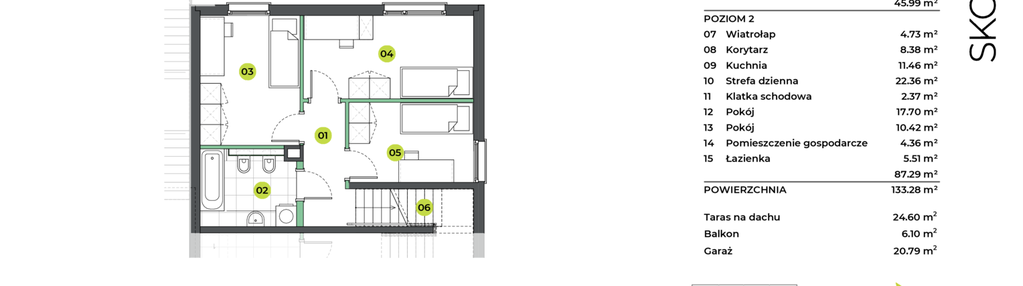 Mieszkanie w inwestycji: Skowronia