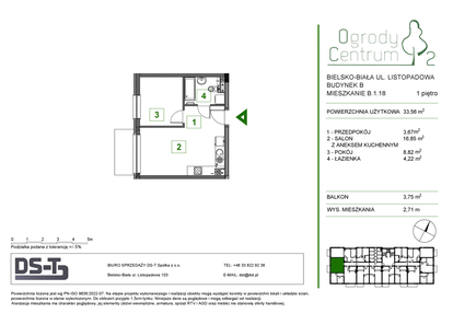 Mieszkanie w inwestycji: Ogrody Centrum 2