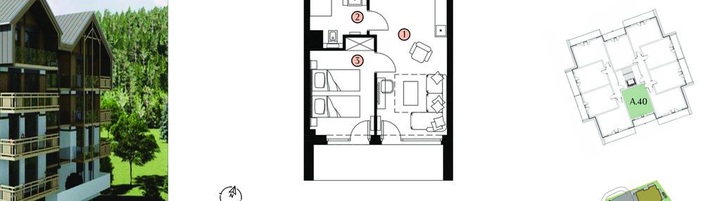 Mieszkanie w inwestycji: 4 Pory Roku Hotels