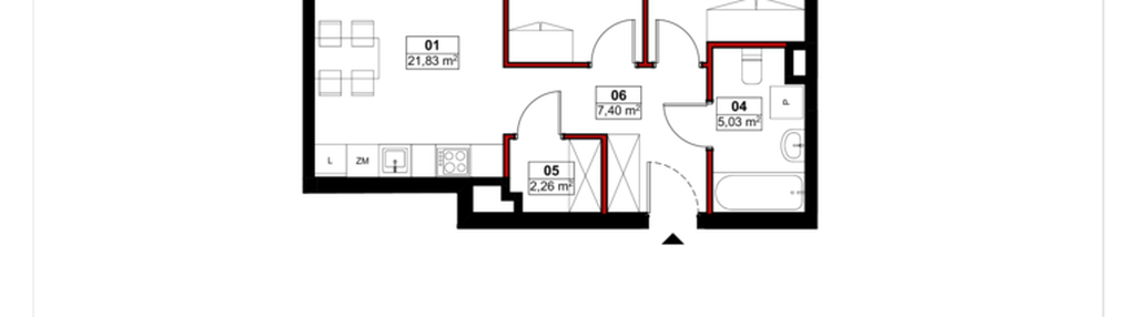 Mieszkanie w inwestycji: Skwer Witosa
