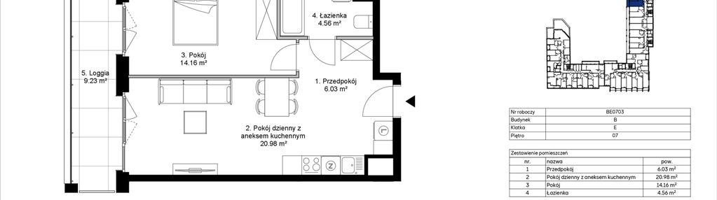 Mieszkanie w inwestycji: Awangarda Mogilska