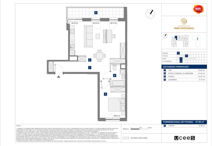 Mieszkanie w inwestycji: Apartamenty Park Matecznego Etap 1