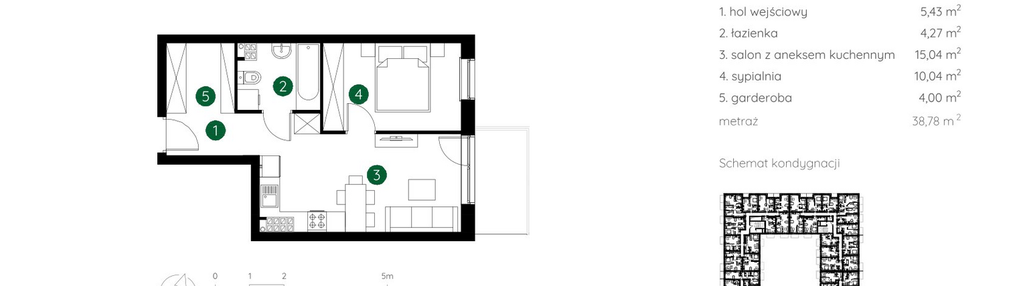 Mieszkanie w inwestycji: Murapol Gardenia