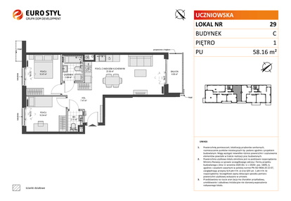 Mieszkanie w inwestycji: Przystań Brzeźno etap 1.2