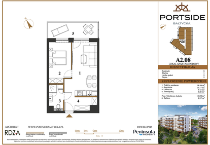 Mieszkanie w inwestycji: Portside Bałtycka