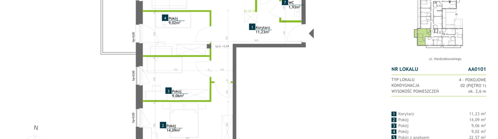 Mieszkanie w inwestycji: Vilda Arte