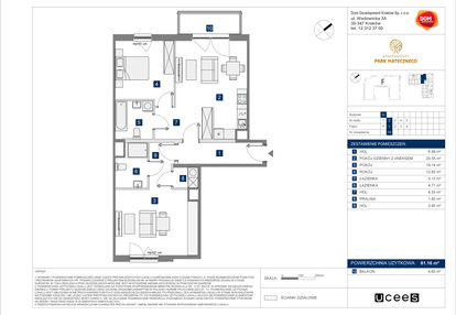 Mieszkanie w inwestycji: Apartamenty Park Matecznego Etap 2