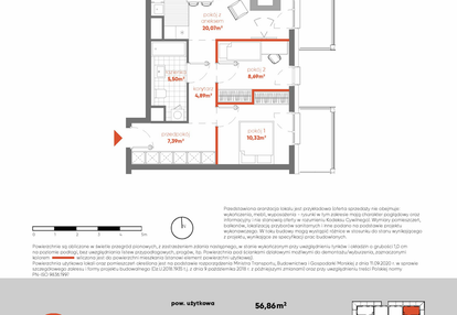Mieszkanie w inwestycji: Pierwsza Dzielnica - etap III