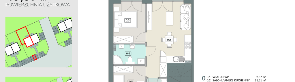 Mieszkanie w inwestycji: Gwiazdowo II