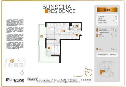 Mieszkanie w inwestycji: Bunscha Residence