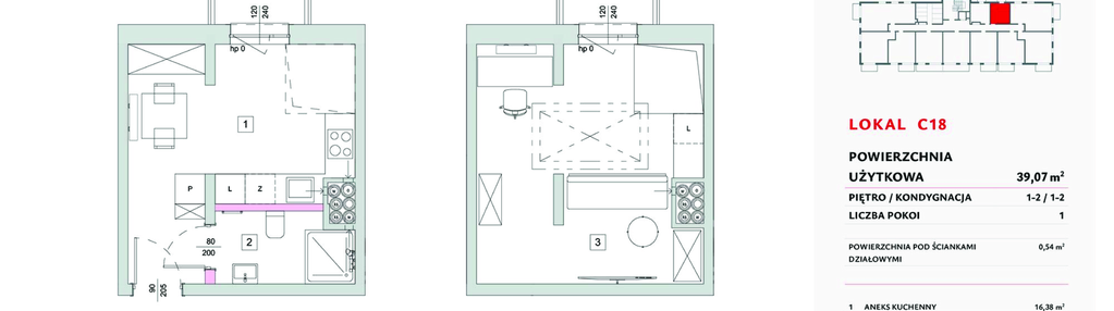 Mieszkanie w inwestycji: Dobka