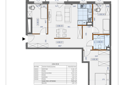 Mieszkanie w inwestycji: Osiedle Zycha