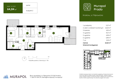 Mieszkanie w inwestycji: Murapol Prado