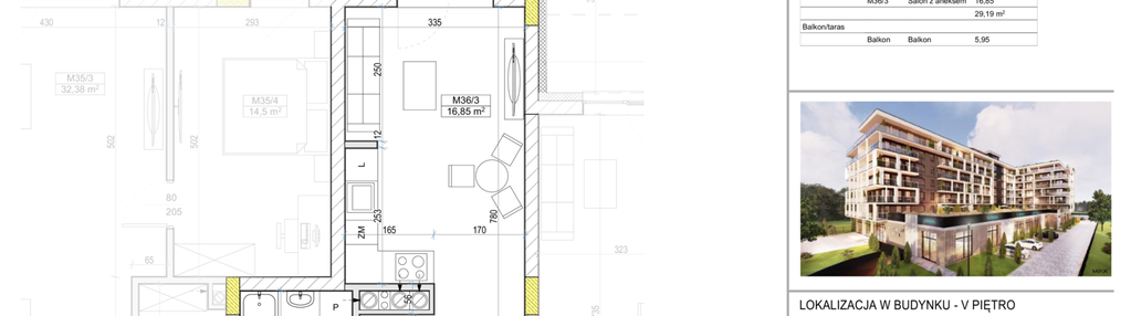 Mieszkanie w inwestycji: Apartamenty Widok