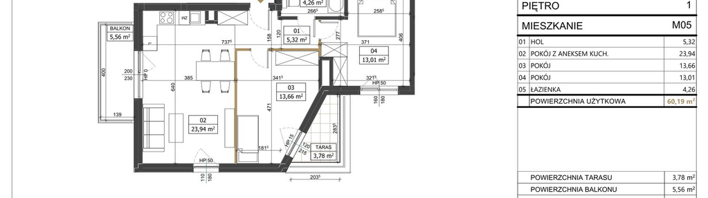 Mieszkanie w inwestycji: Ożarowska 35
