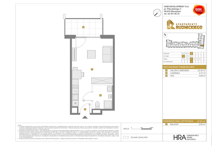 Mieszkanie w inwestycji: Apartamenty Rudnickiego