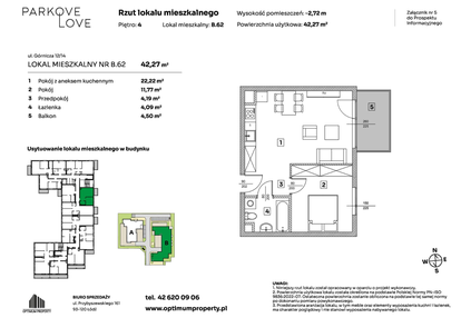 Mieszkanie w inwestycji: Parkove Love