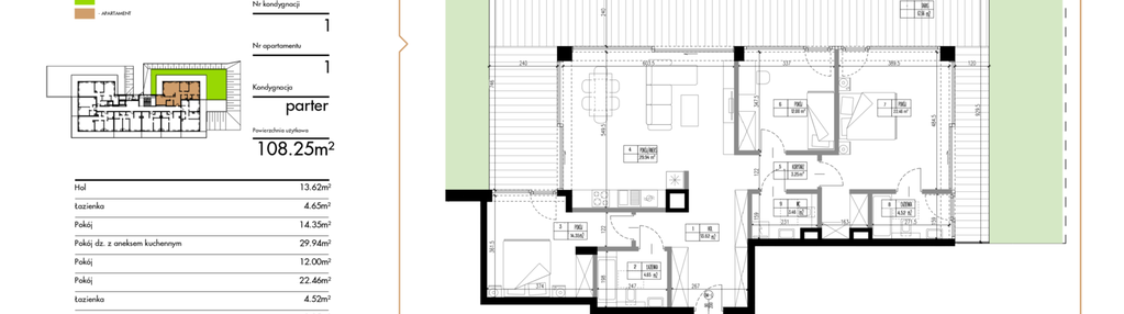 Mieszkanie w inwestycji: Warmiński Port etap III