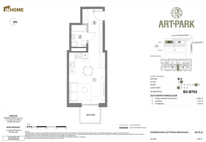 Mieszkanie w inwestycji: Inhome Osiedle ArtPark etap I