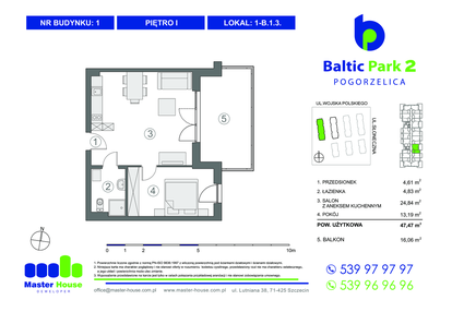 Mieszkanie w inwestycji: Baltic Park 2 Pogorzelica bud. 1 i 2