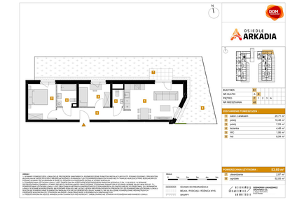 Mieszkanie w inwestycji: Osiedle Arkadia etap 2