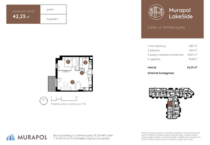 Mieszkanie w inwestycji: Murapol LakeSide