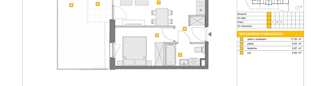 Mieszkanie w inwestycji: Apartamenty Kamieńskiego