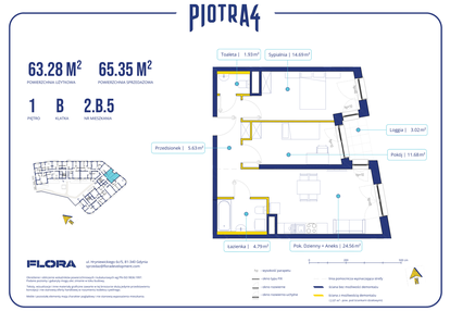 Mieszkanie w inwestycji: Piotra 4