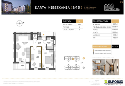 Mieszkanie w inwestycji: Osiedle Kasprowicza