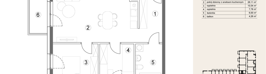 Mieszkanie w inwestycji: Waterlane Vibe