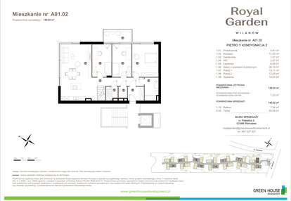 Mieszkanie w inwestycji: Royal Garden Wilanów Apartamenty