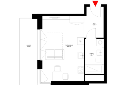 Mieszkanie w inwestycji: INSPIRE ETAP V – bud. F, G