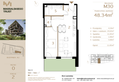 Mieszkanie w inwestycji: Massalskiego Trust